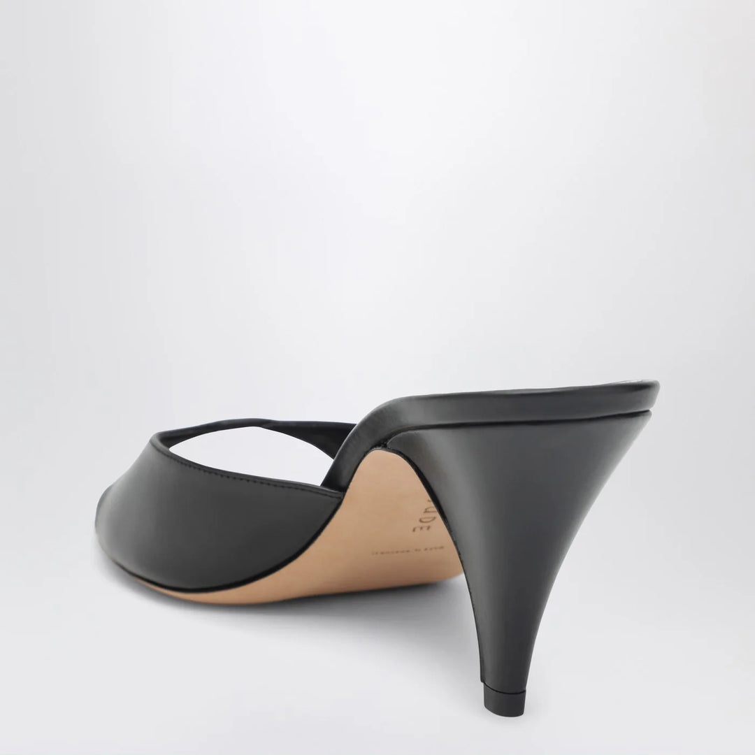 Jude - Haze sandal in black leather