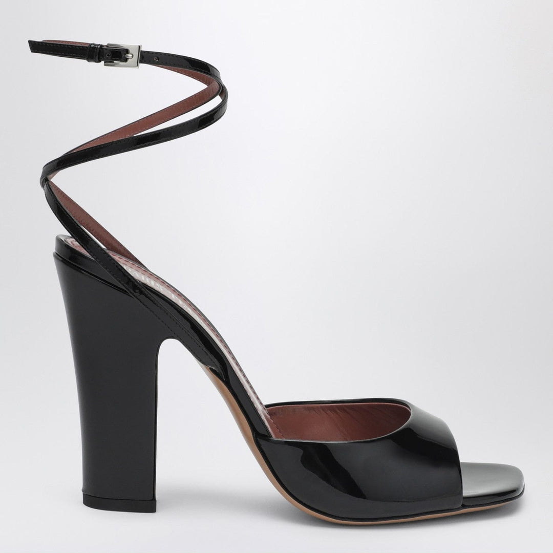Lara 100 black patent leather