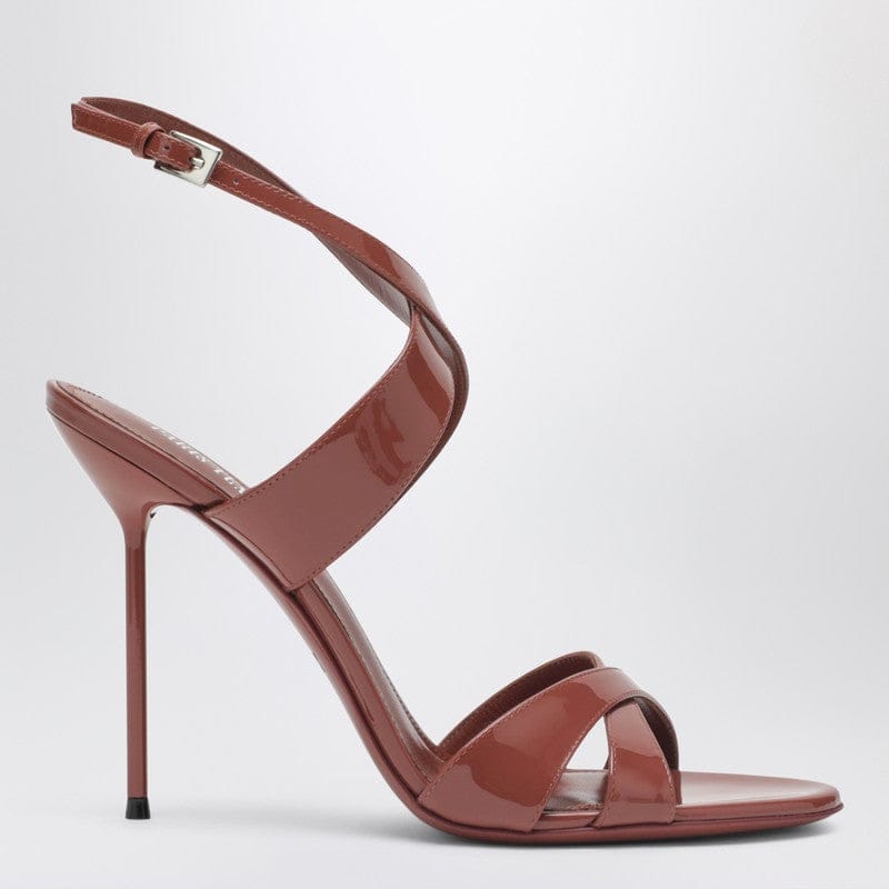 Shoes Paris Texas - Lidia sandals in Desert Rose patent leather - 36 IT Brand