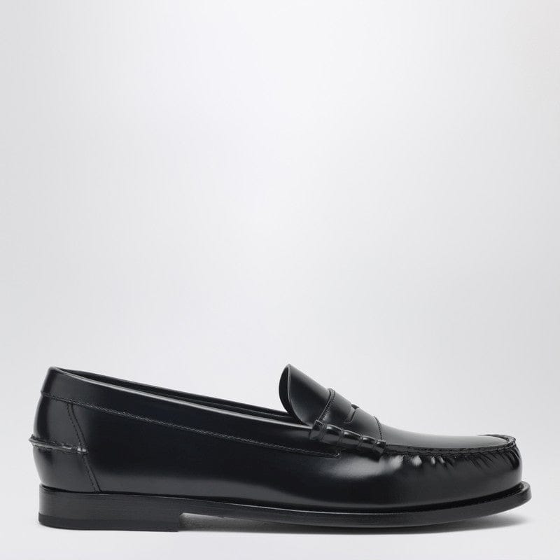Shoes Church's - Classic black leather loafer - 7,5 UK Brand