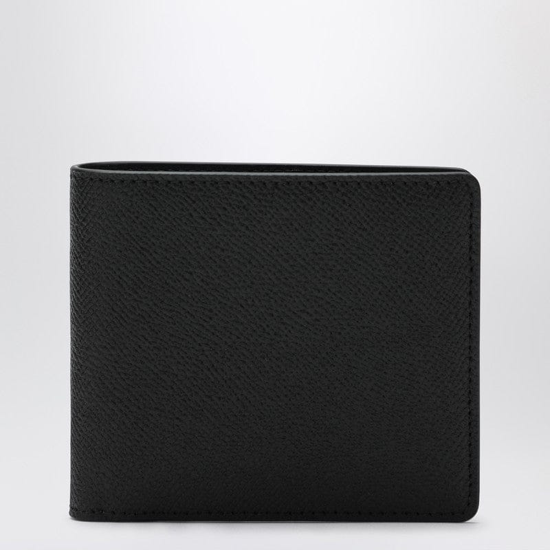 Wallets & Money Clips Maison Margiela - Black bi-fold leather wallet - One size Brand