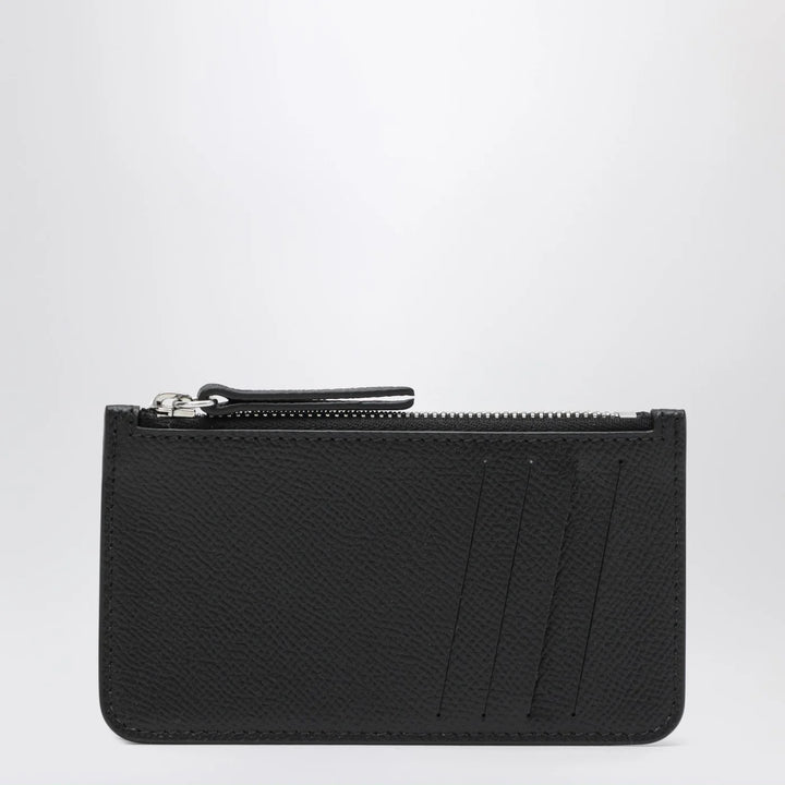 Maison Margiela - Black Four Stitches zippered card holder