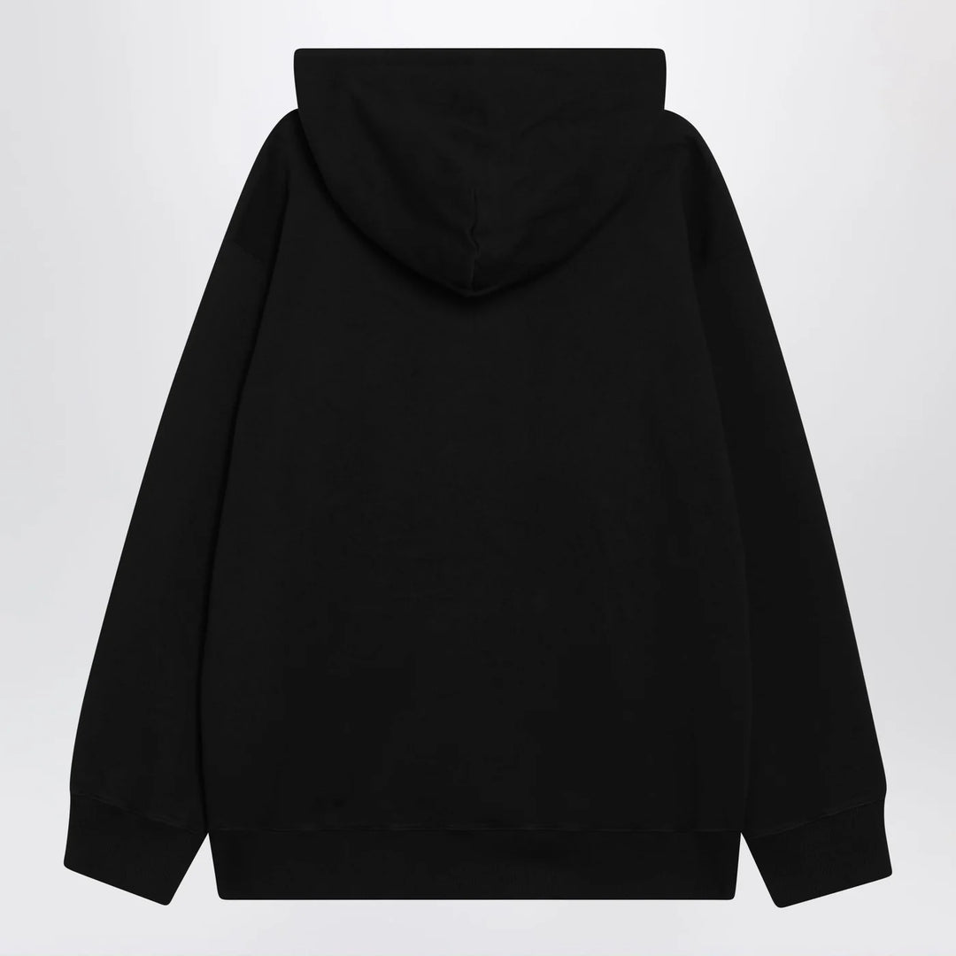 MM6 Maison Margiela - Black Numeric cotton hoodie