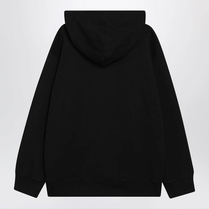 MM6 Maison Margiela - Black Numeric cotton hoodie