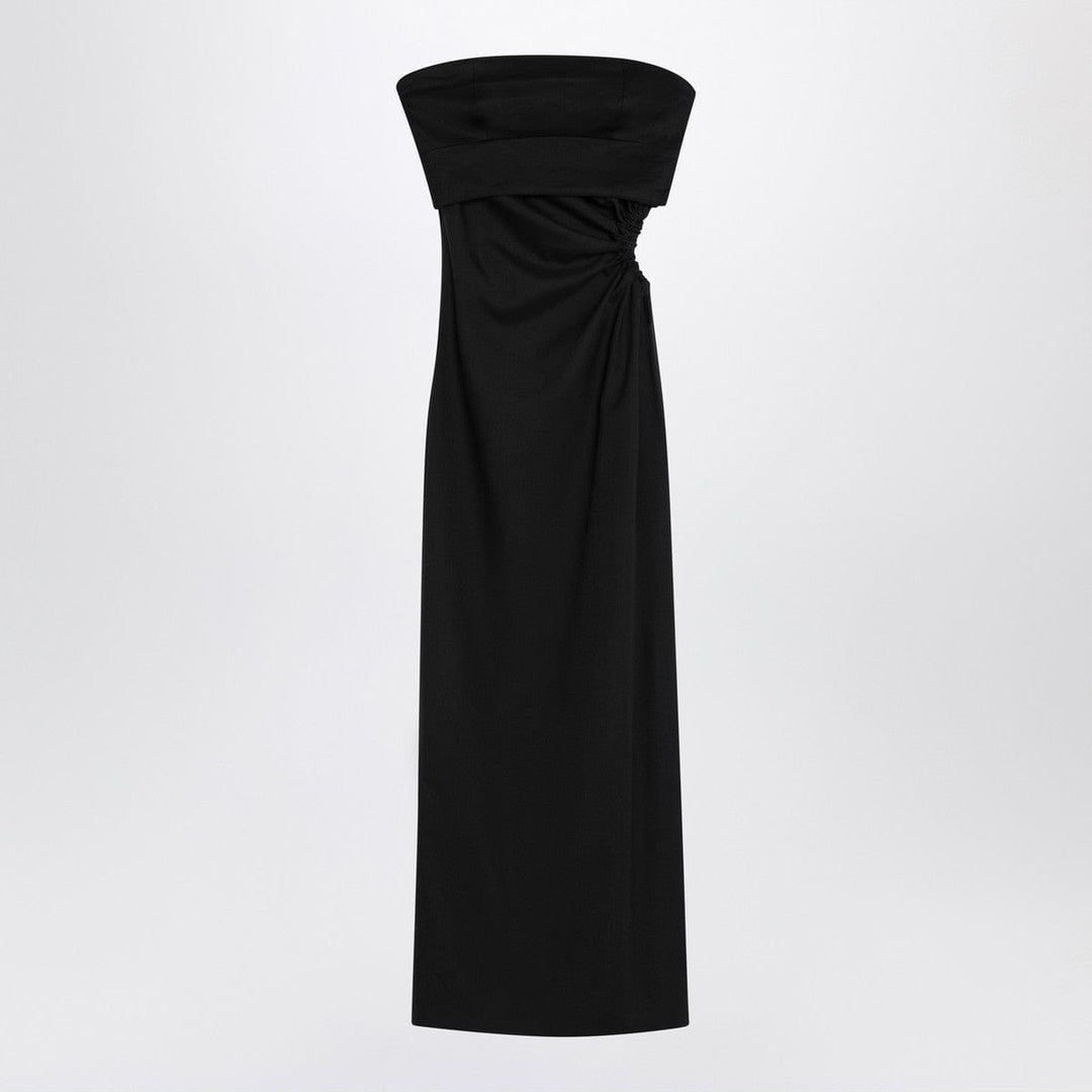 Dresses 42 Max Mara Black bustier dress in wool blend Brand