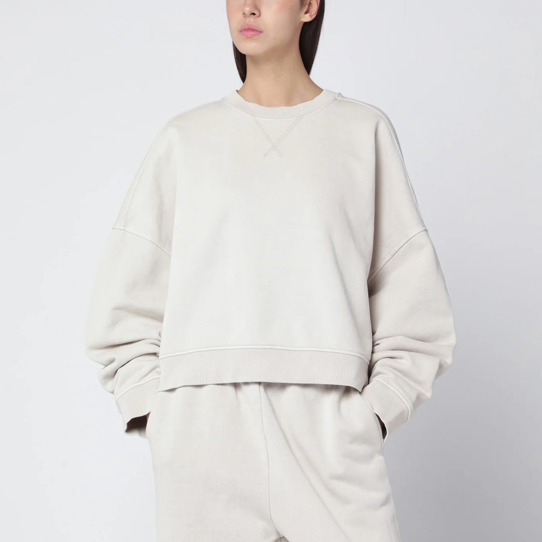 Entire Studios - Oversized white crewneck sweatshirt