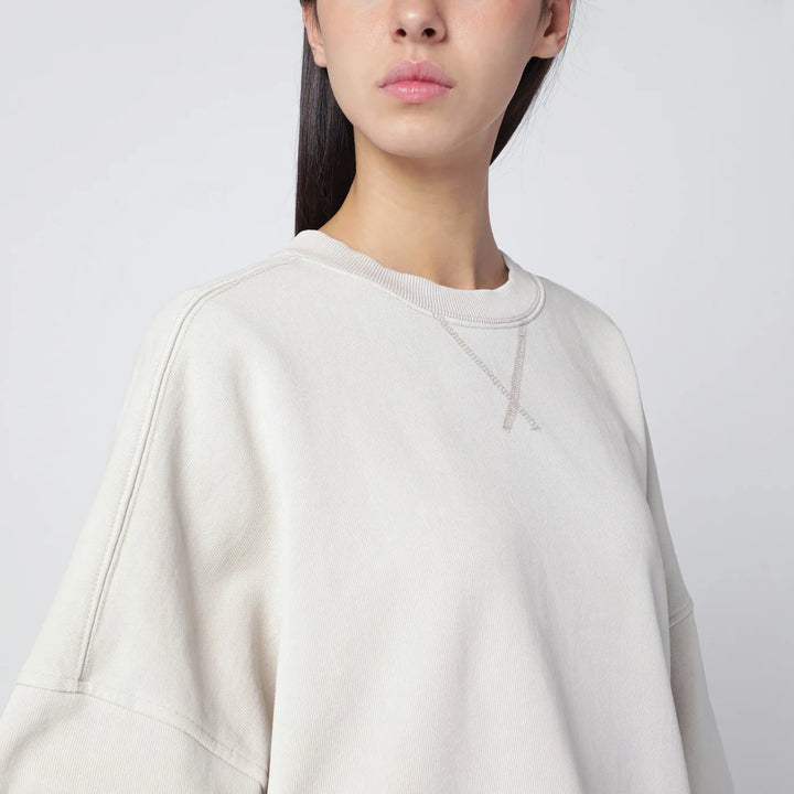 Entire Studios - Oversized white crewneck sweatshirt