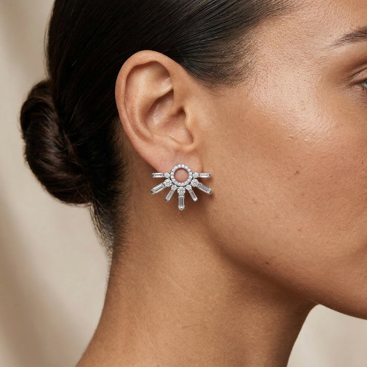 Leibish AURORA -Diamond Earrings