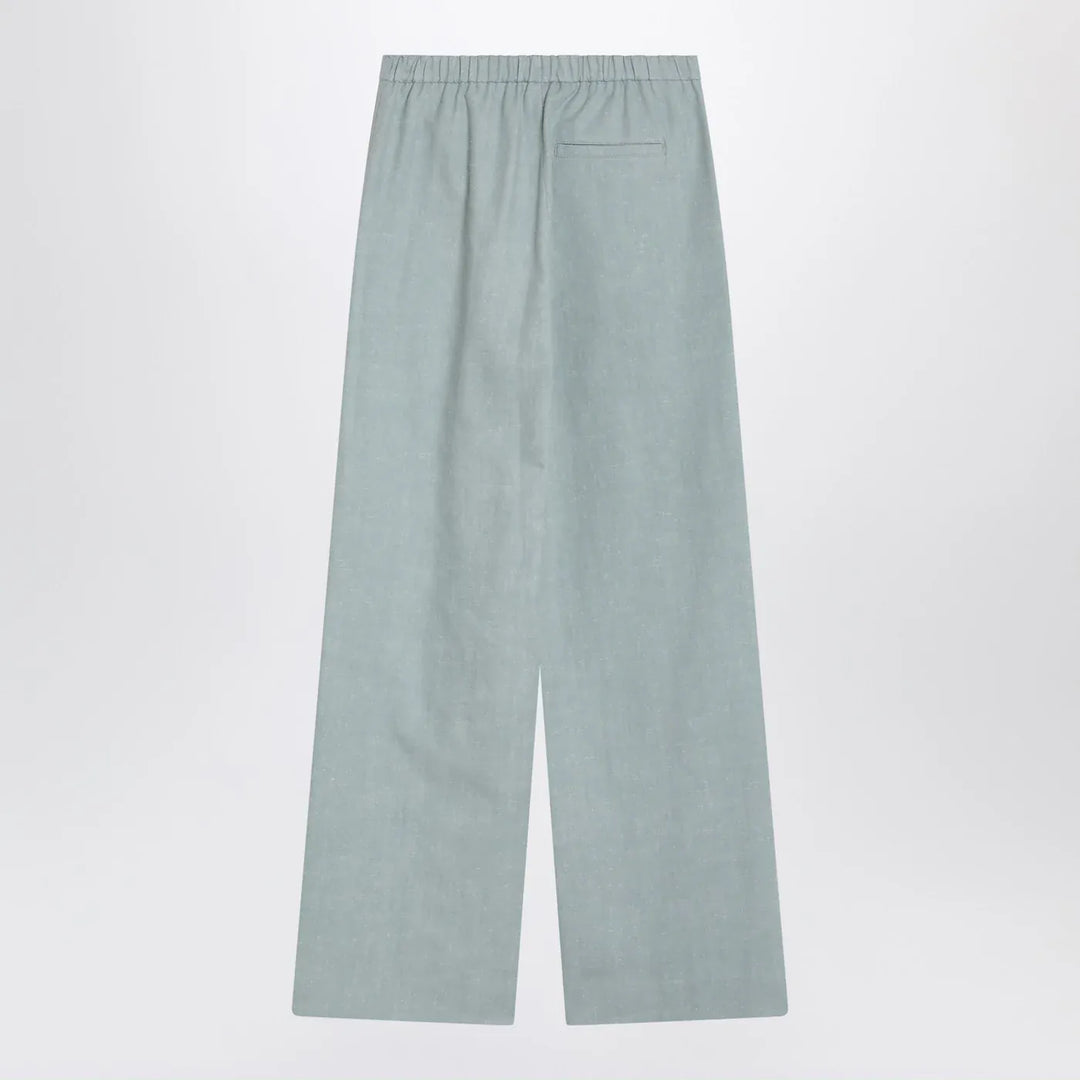 LouLou De Saison - Gray fog pants in cotton blend