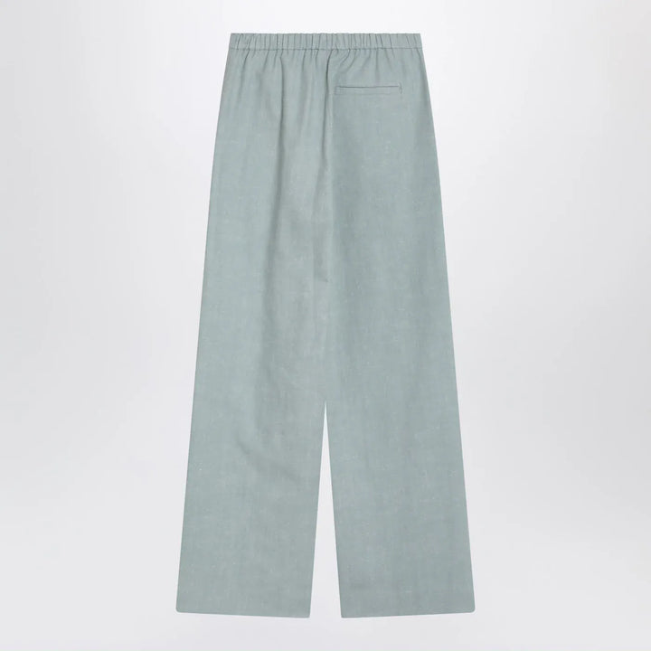 LouLou De Saison - Gray fog pants in cotton blend