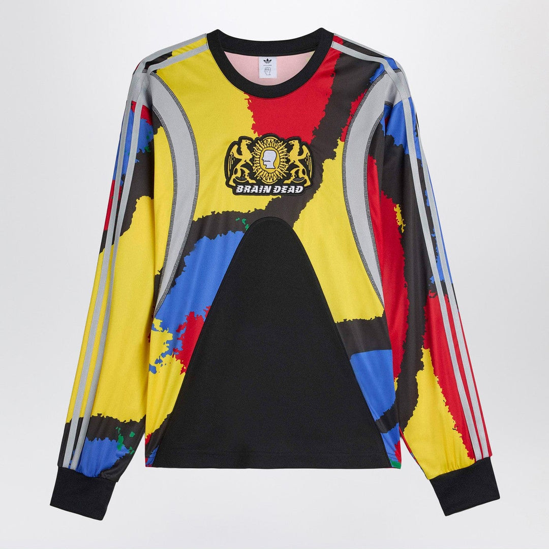 Apparel & Accessories adidas x Brain Dead - Black/Eqt Yellow jersey with logo patch Brand