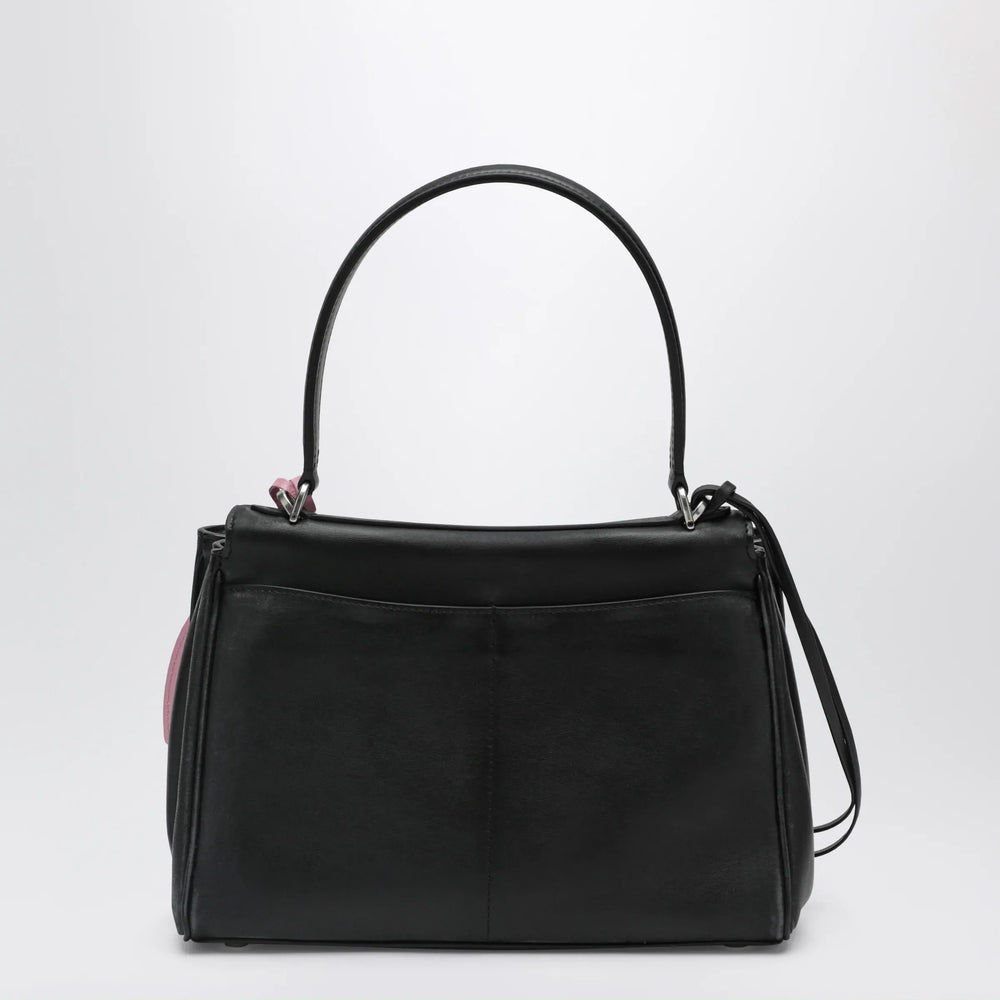 Balenciaga - Small black Rodeo bag in smooth calf leather with charm Brand Apparel & Accessories TU