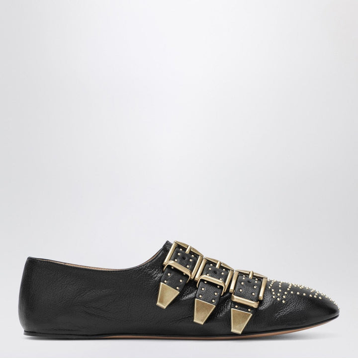 Apparel &amp; Accessories Black Susanna Flat Shoe Brand