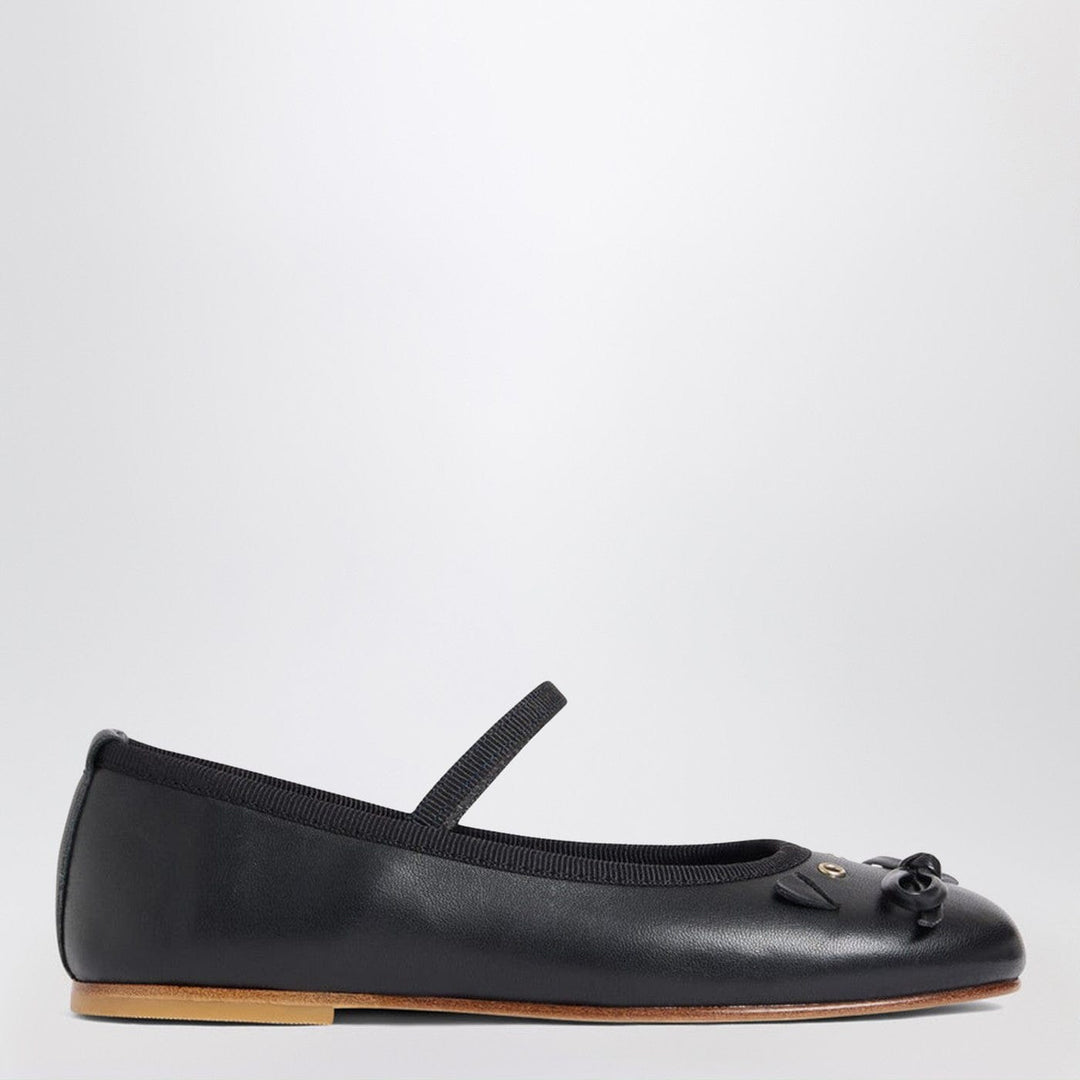 Apparel &amp; Accessories 24 Bonpoint - Joie black leather ballet flats Brand