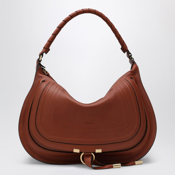 Apparel &amp; Accessories TU Brown leather Marcie shoulder bag Brand