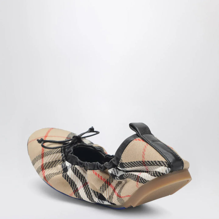 Burberry - Fawn Check ballet flats beige Brand Apparel &amp; Accessories