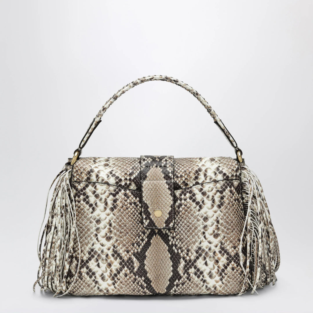 Burberry - Small Rider shoulder bag in printed leather Brand Apparel &amp; Accessories TU