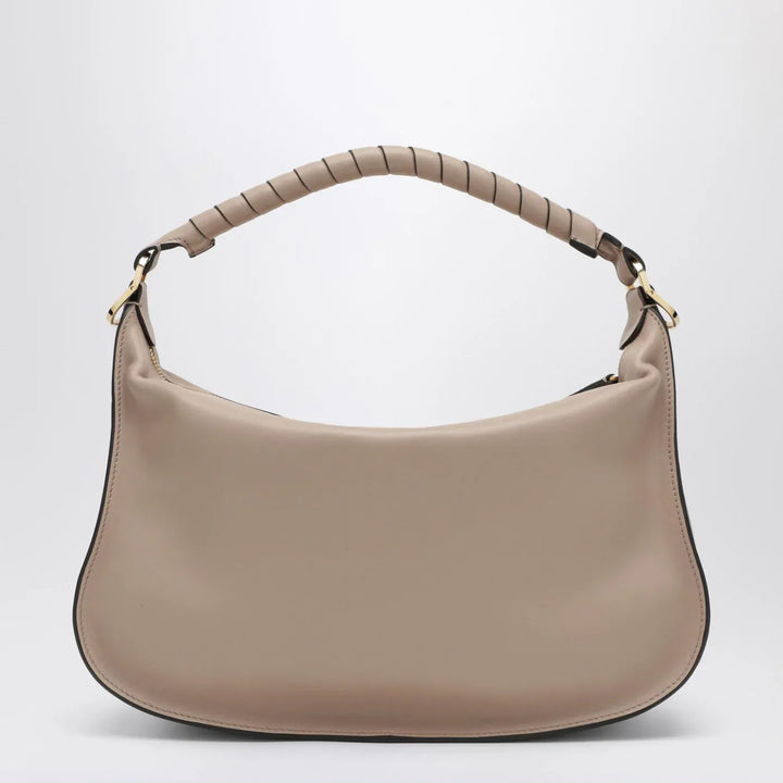 Chloé - Small Marcie Wood Smoke leather bag Brand Apparel &amp; Accessories TU