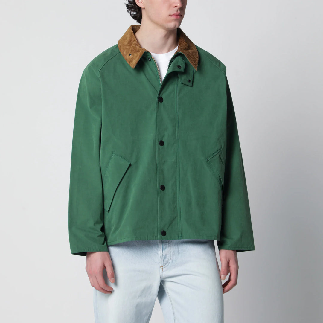 Barbour - Oversized Transporter Racing Green jacket Brand Apparel & Accessories > Clothing > Outerwear > Coats & Jackets 42