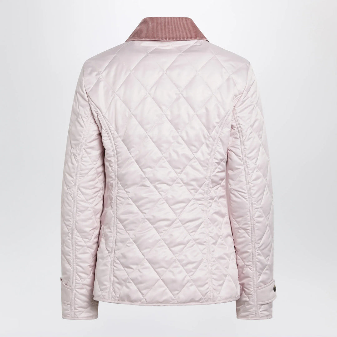 Burberry - Pink quilted jacket Brand Apparel &amp; Accessories > Clothing > Outerwear > Coats &amp; Jackets