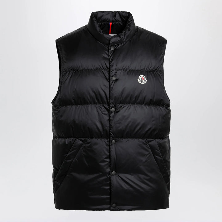 Moncler - Verith short down jacket in blue Brand Apparel &amp; Accessories > Clothing > Outerwear > Coats &amp; Jackets