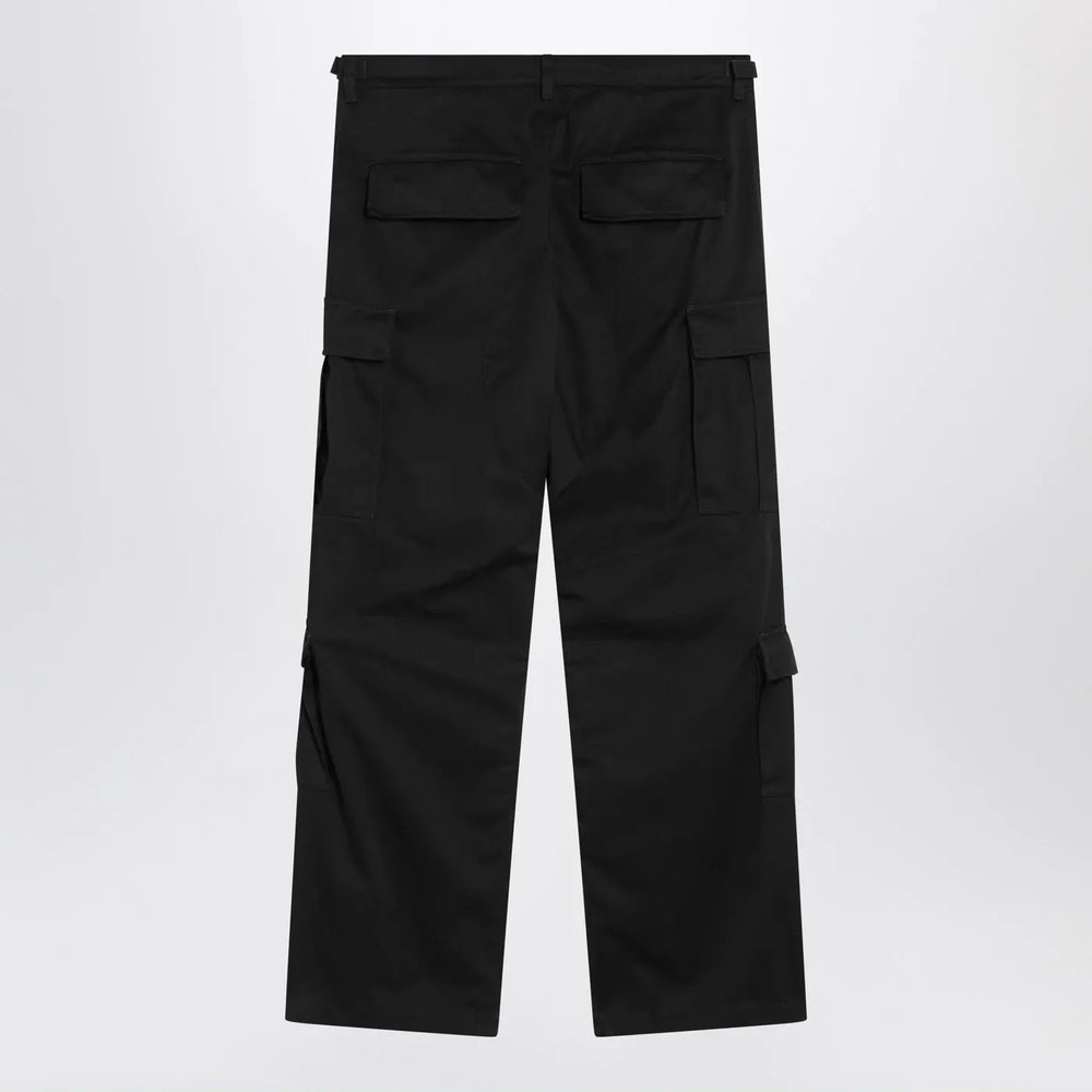 Balenciaga - Black cargo pants in cotton blend Brand Apparel & Accessories > Clothing > Pants M