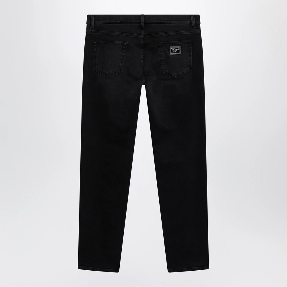 Dolce&Gabbana - Stretch jeans in grey denim Brand Apparel & Accessories > Clothing > Pants
