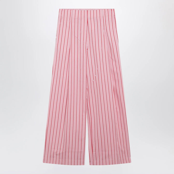 Dries Van Noten - Wide pink striped trousers Brand Apparel &amp; Accessories > Clothing > Pants XS