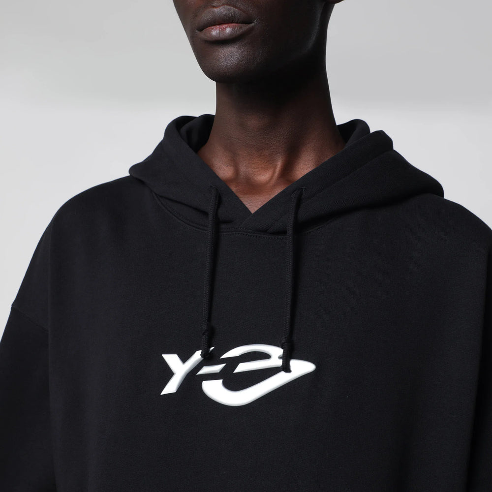adidas Y-3 - Y-3 French Terry hoodie in black with Liquid logo Brand Apparel & Accessories > Clothing > Shirts & Tops