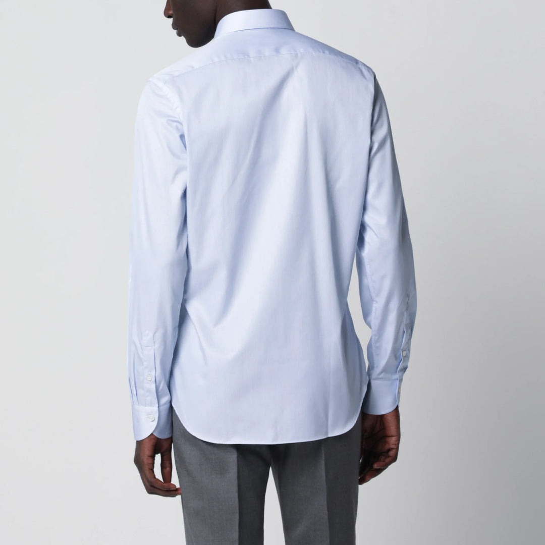 XACUS - Travel Tailor Fit light blue shirt Brand Apparel &amp; Accessories > Clothing > Shirts &amp; Tops