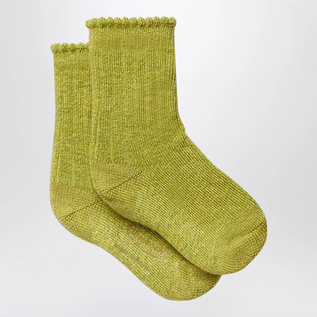 Bonpoint - Elwen light green socks Brand Apparel &amp; Accessories > Clothing > Underwear &amp; Socks > Socks 2Y