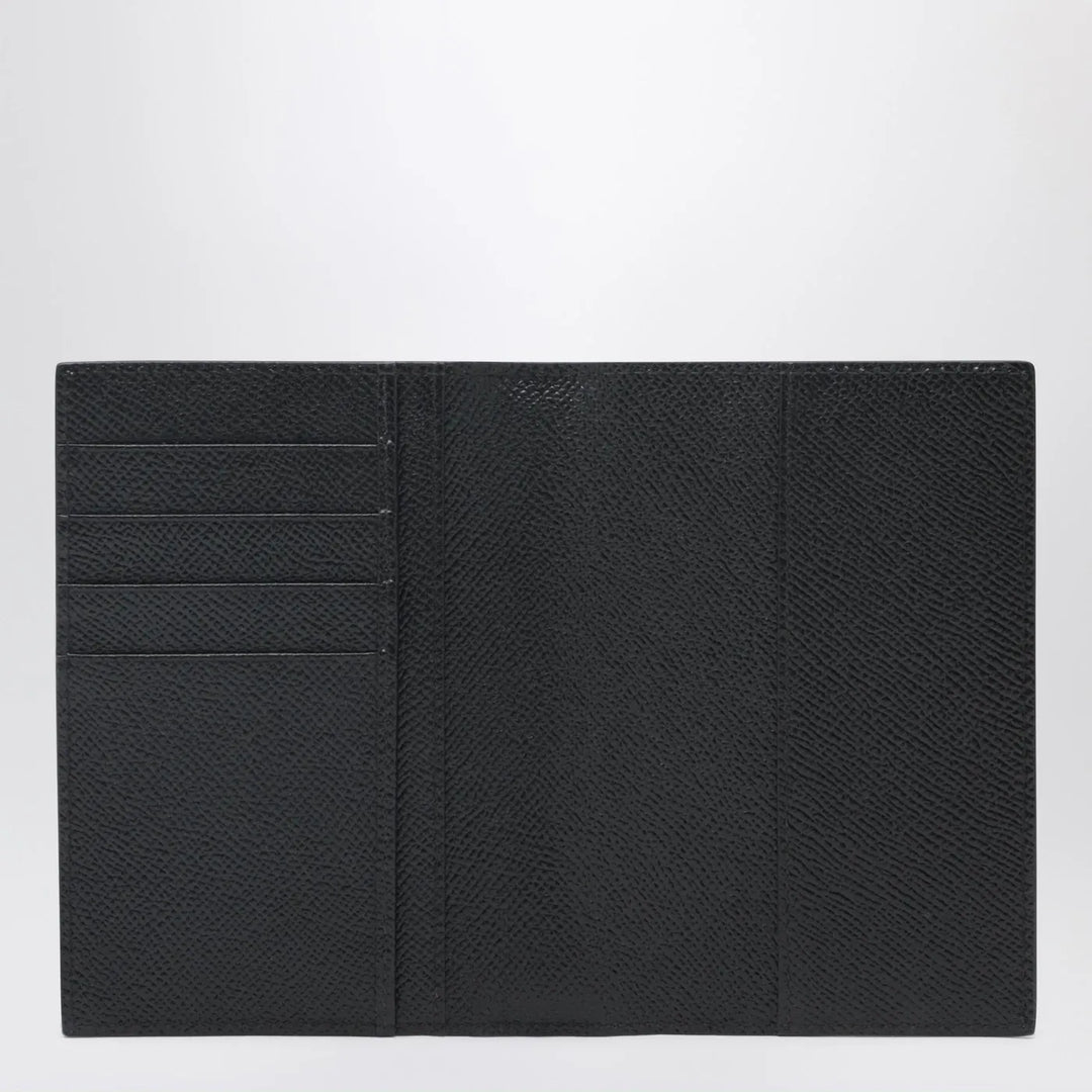 Dolce&amp;Gabbana - Black passport holder with logo plaque Brand Apparel &amp; Accessories TU