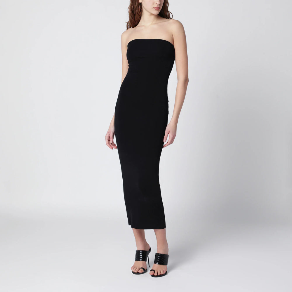 Entire Studios - Black strapless midi dress Brand Apparel & Accessories S