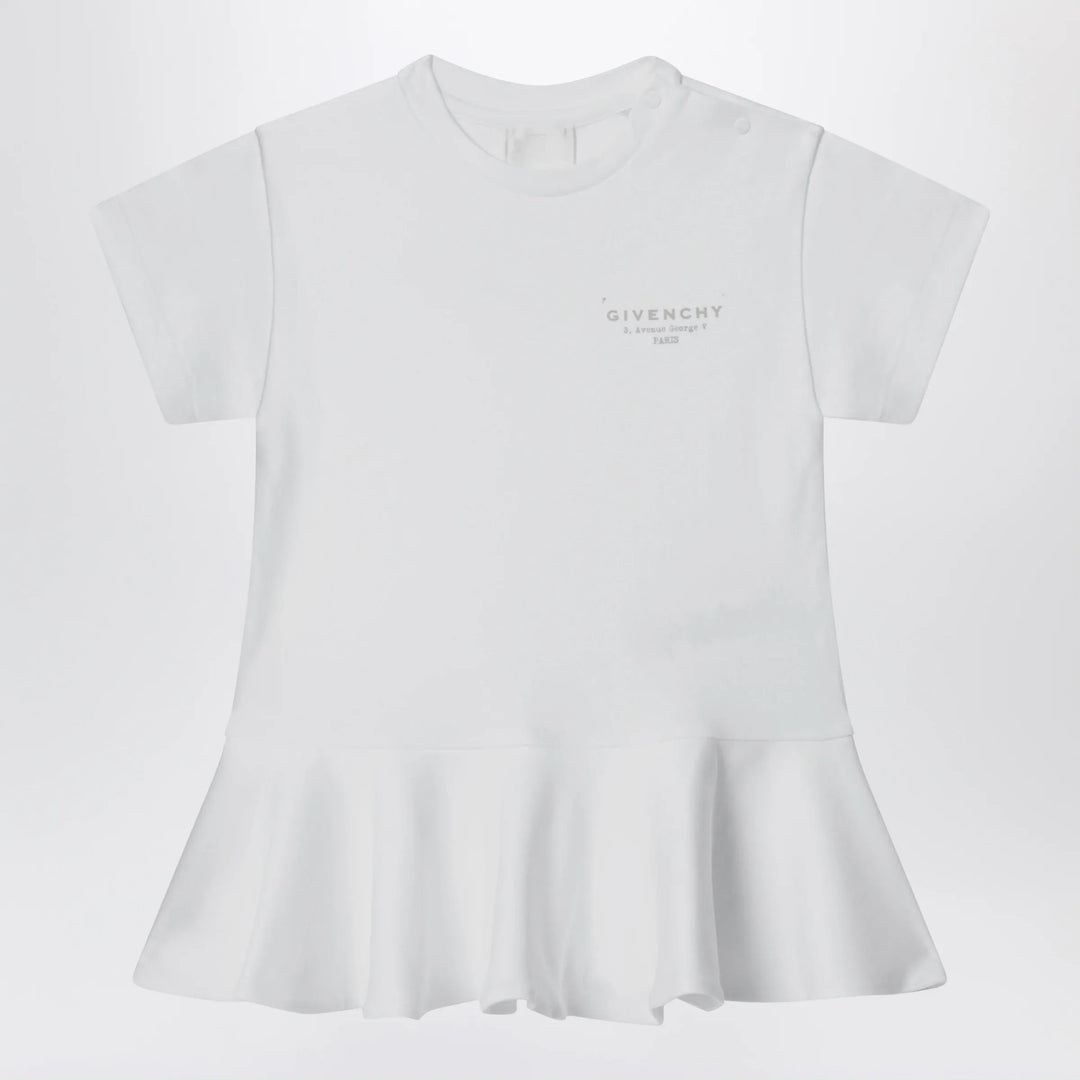 Givenchy - White dress with logo print Brand Apparel &amp; Accessories 2A