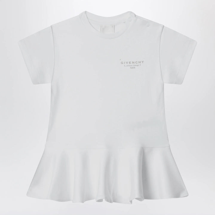 Givenchy - White dress with logo print Brand Apparel &amp; Accessories 2A