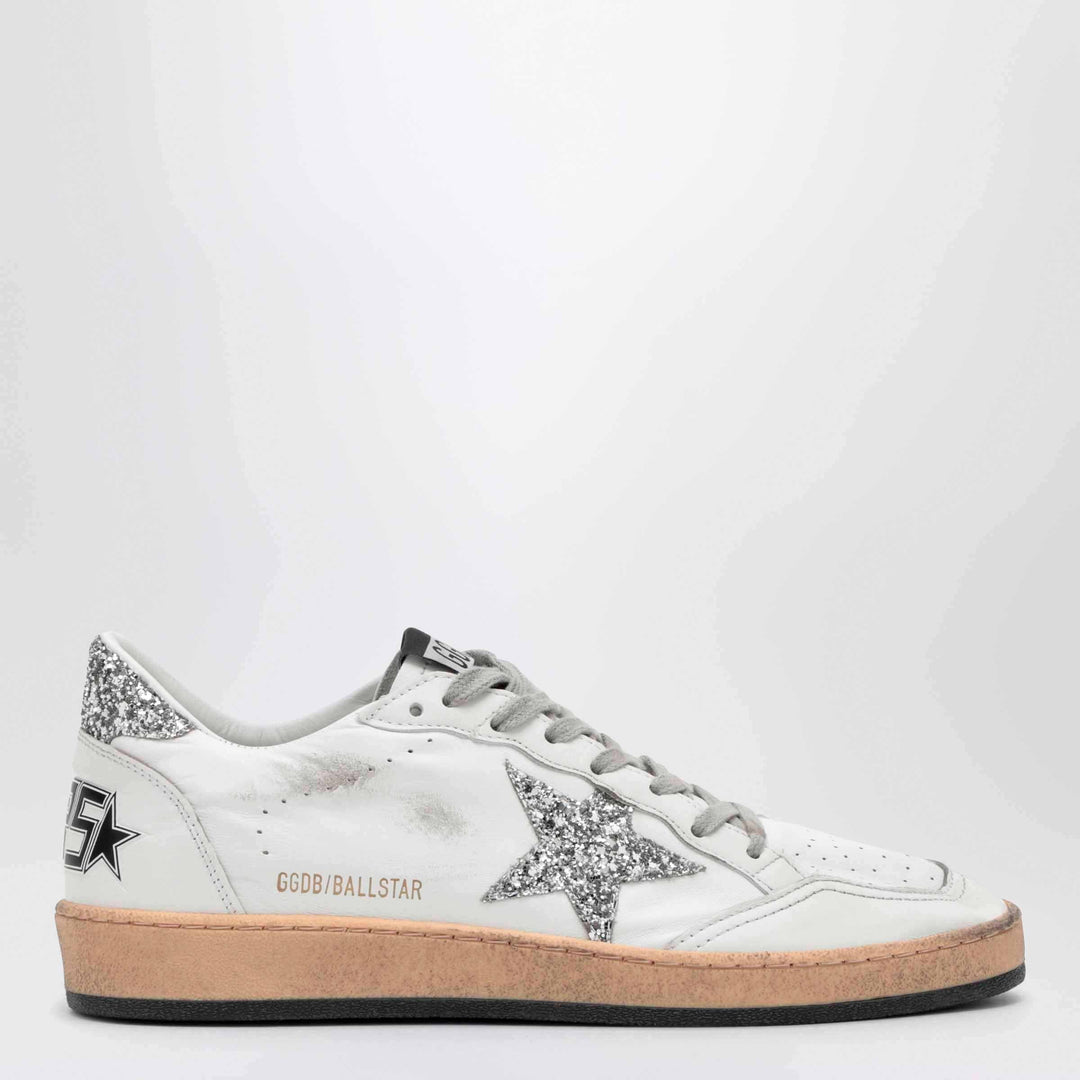 Golden Goose - Ball Star white/silver trainer Brand Apparel & Accessories 36 IT