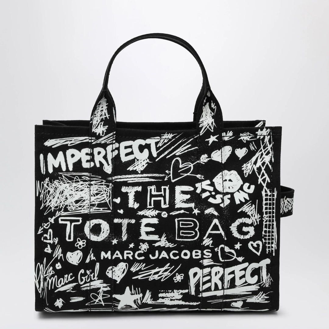 Marc Jacobs - The Tote Bag medium black with punk lettering Brand Apparel & Accessories > Jewelry TU