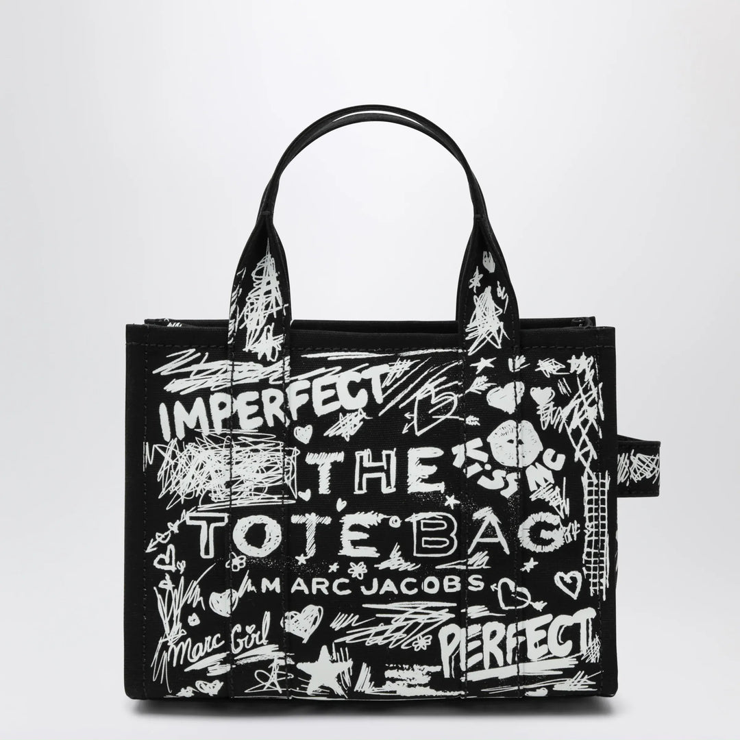 Marc Jacobs - The Tote Bag small black with punk lettering Brand Apparel & Accessories > Jewelry TU