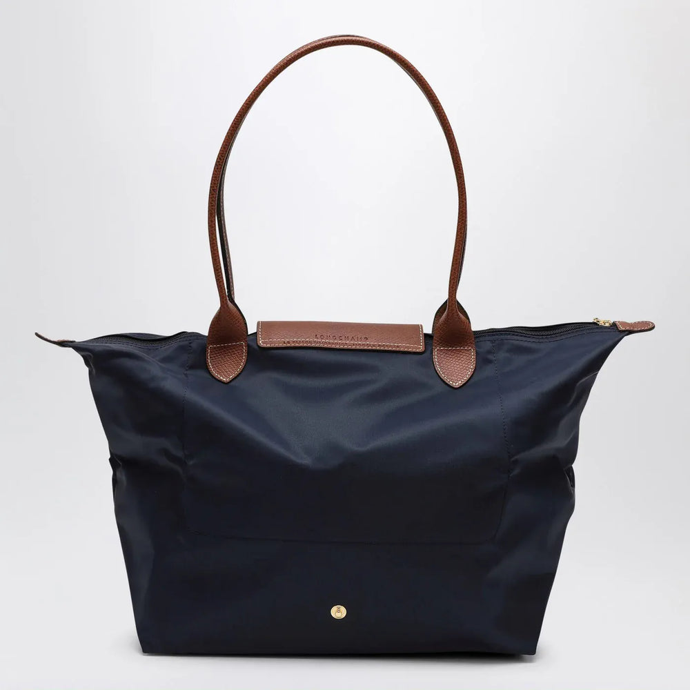 Longchamp - Blue Navy Le Pliage Original L bag Brand Apparel & Accessories TU
