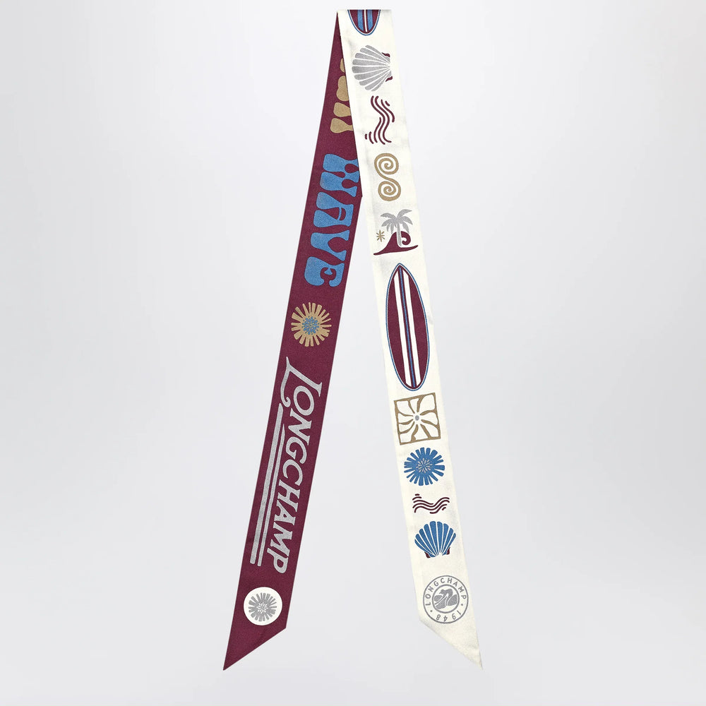 Longchamp - Catch The Parisian Wave headband burgundy Brand Apparel & Accessories TU