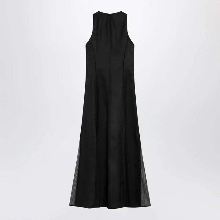 LouLou De Saison - Iraka dress in black silk twill Brand Apparel &amp; Accessories