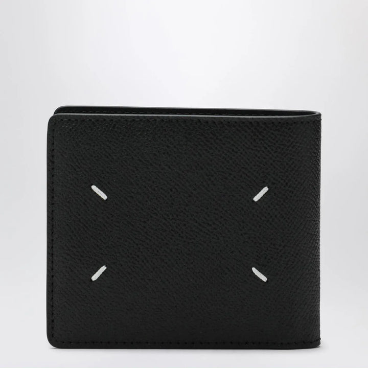 Maison Margiela - Black bi-fold leather wallet Brand Apparel &amp; Accessories TU