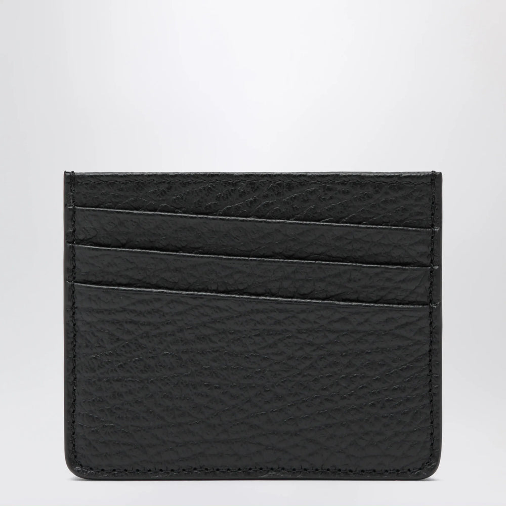 Maison Margiela - Black Four Stitches calfskin card holder Brand Apparel & Accessories U