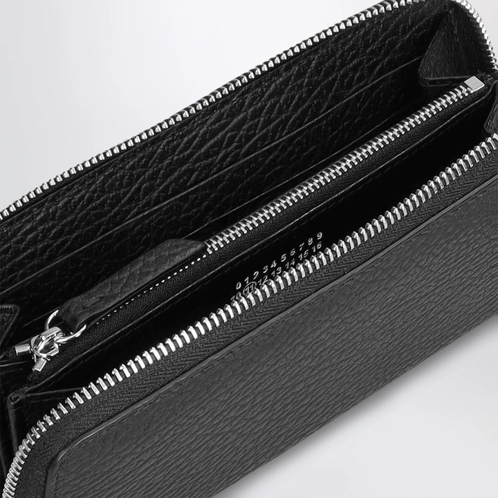Maison Margiela - Four Stitches zip-around wallet black Brand Apparel &amp; Accessories TU