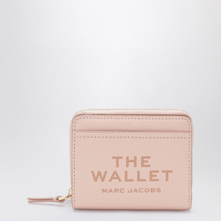 Apparel &amp; Accessories TU Marc Jacobs - Mini pink full-grain leather wallet Brand