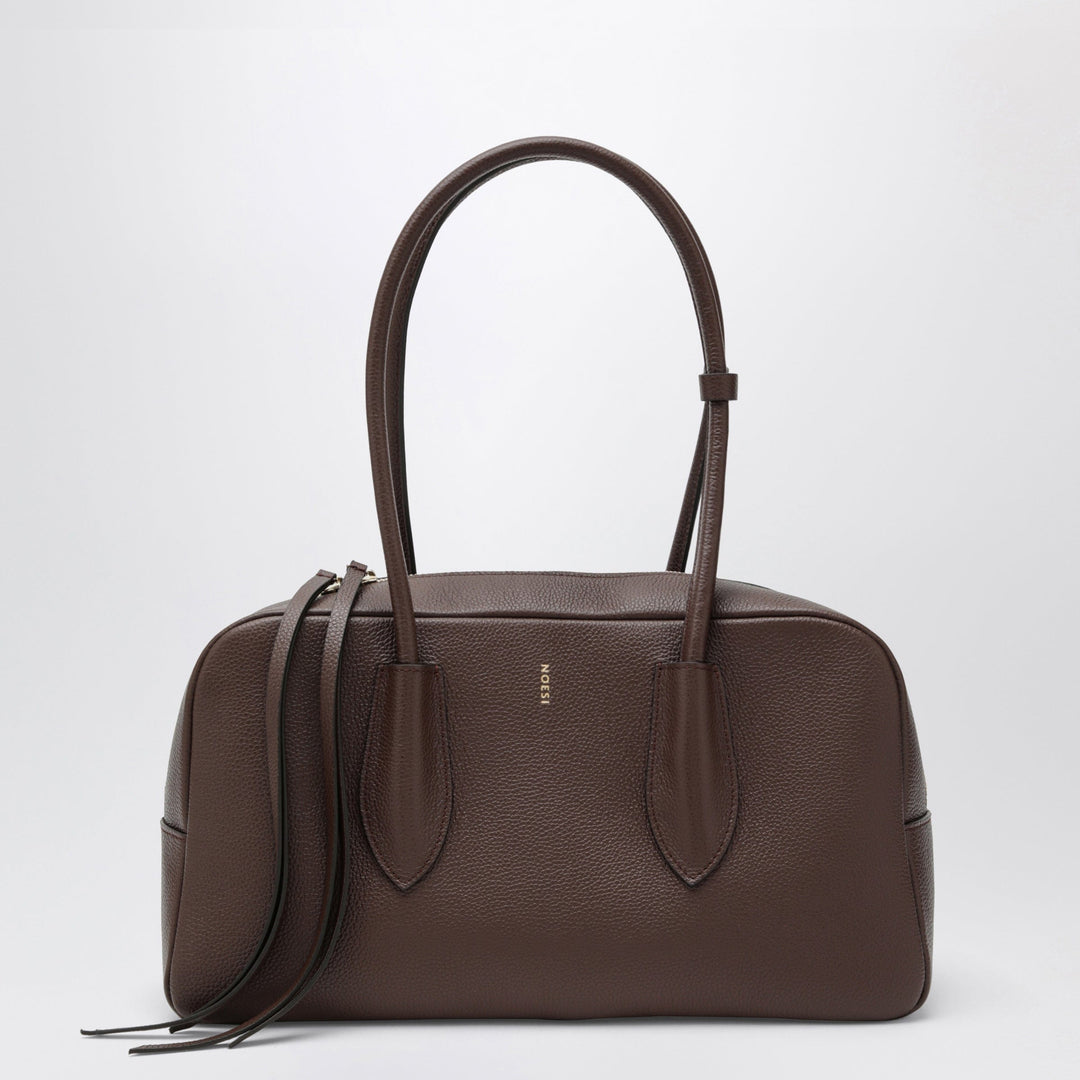 Apparel &amp; Accessories TU NOESI - Betty brown bag in grained leather Brand