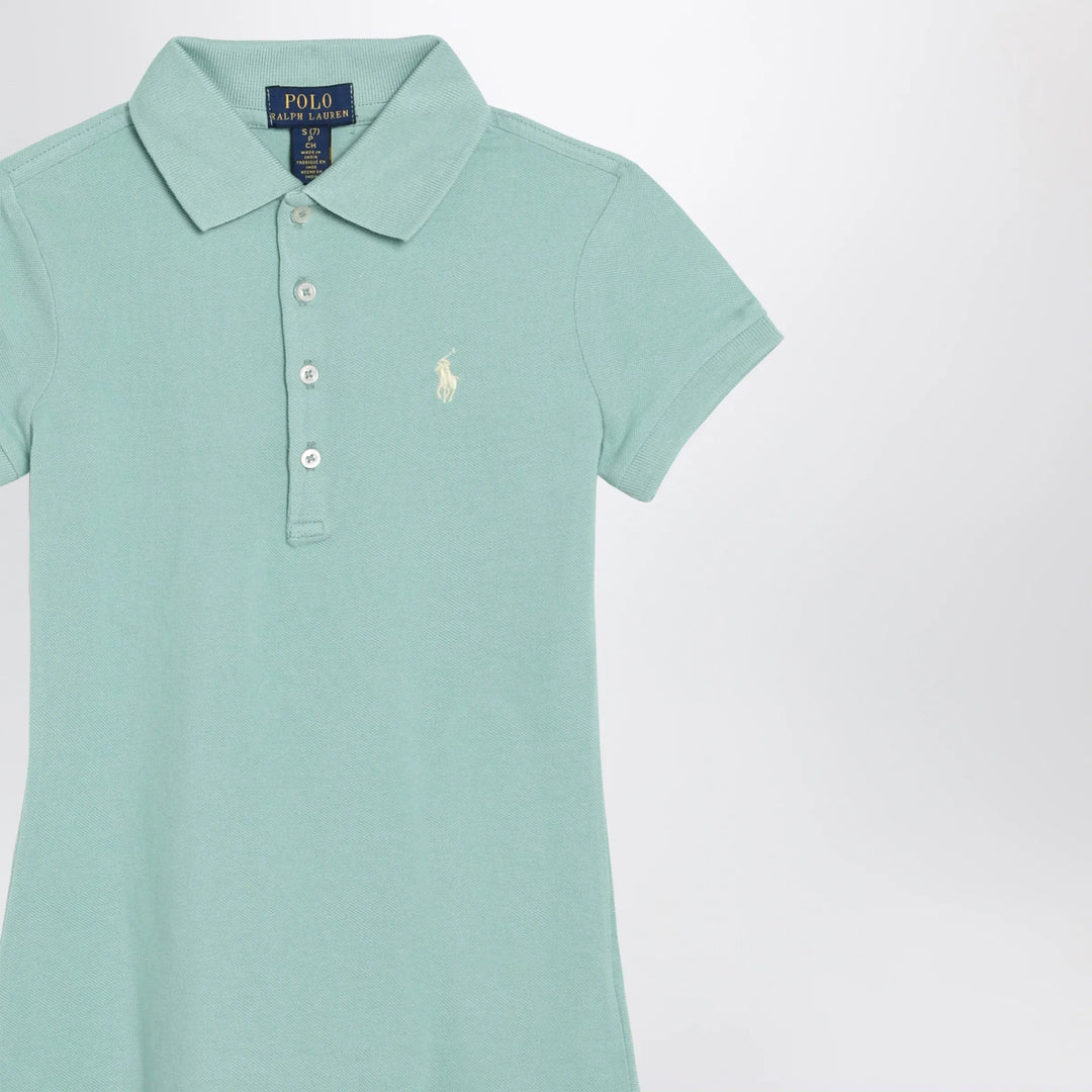 Polo Ralph Lauren - Aquamarine cotton dress Brand Apparel &amp; Accessories