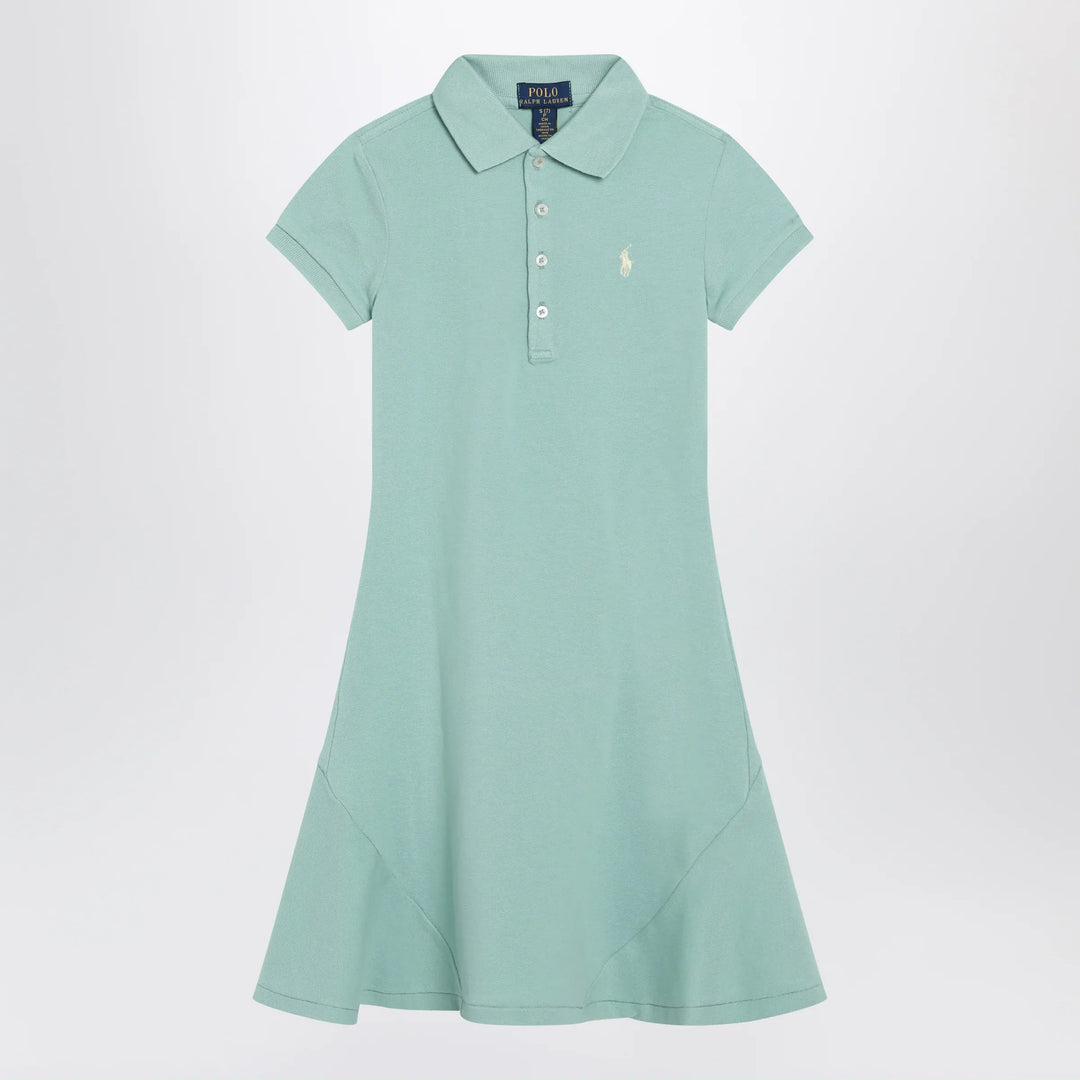 Polo Ralph Lauren - Aquamarine cotton dress Brand Apparel &amp; Accessories M