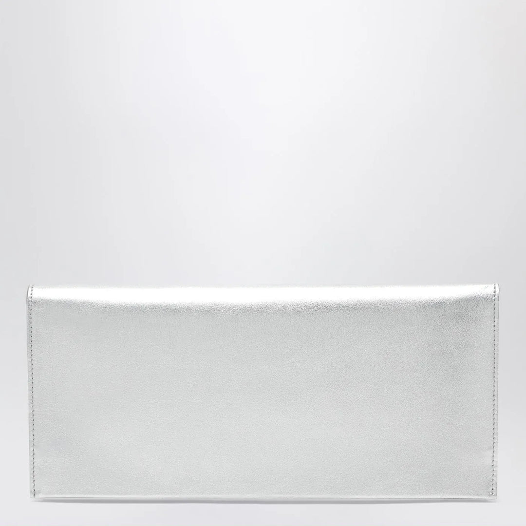 ROGER VIVIER - Mini Pilgrim silver leather pochette Brand Apparel &amp; Accessories TU