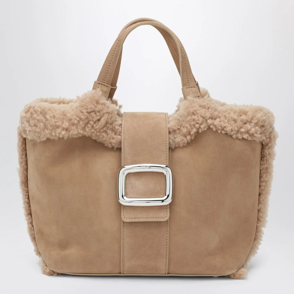 ROGER VIVIER - Viv' Choc Mini leather shopping bag Brand Apparel & Accessories TU
